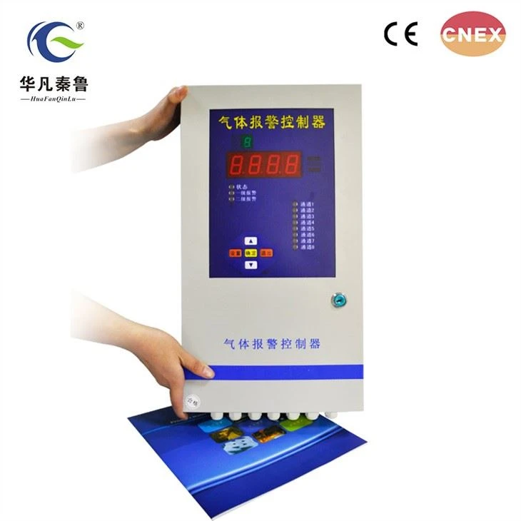 Industry use gas detection panel gas alarm detector controller